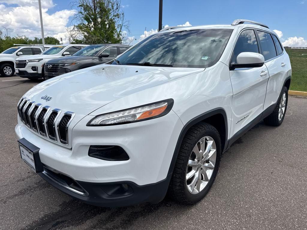 used 2017 Jeep Cherokee car, priced at $14,689