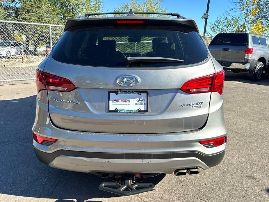 used 2018 Hyundai Santa Fe Sport car, priced at $16,694