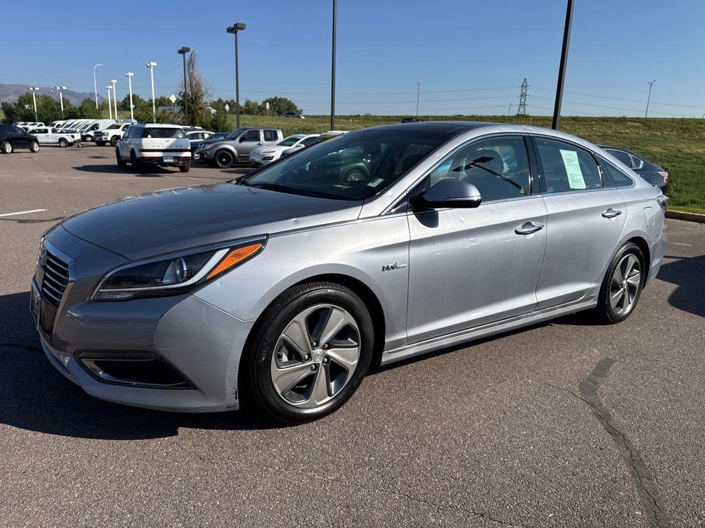 used 2017 Hyundai Sonata Hybrid car, priced at $10,989