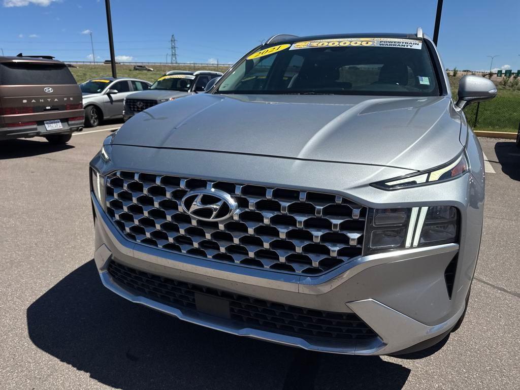 used 2021 Hyundai Santa Fe car, priced at $22,593