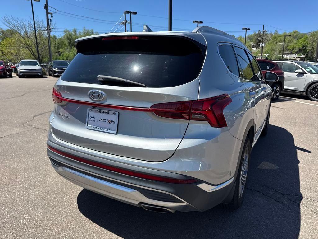 used 2021 Hyundai Santa Fe car, priced at $22,593