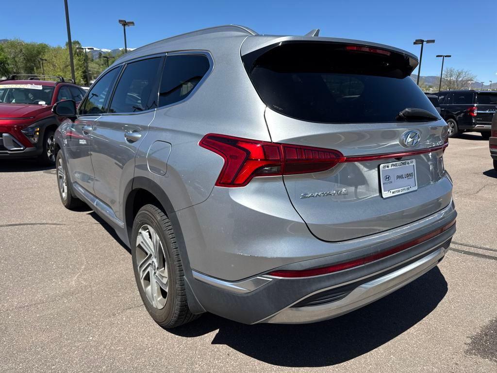 used 2021 Hyundai Santa Fe car, priced at $22,593