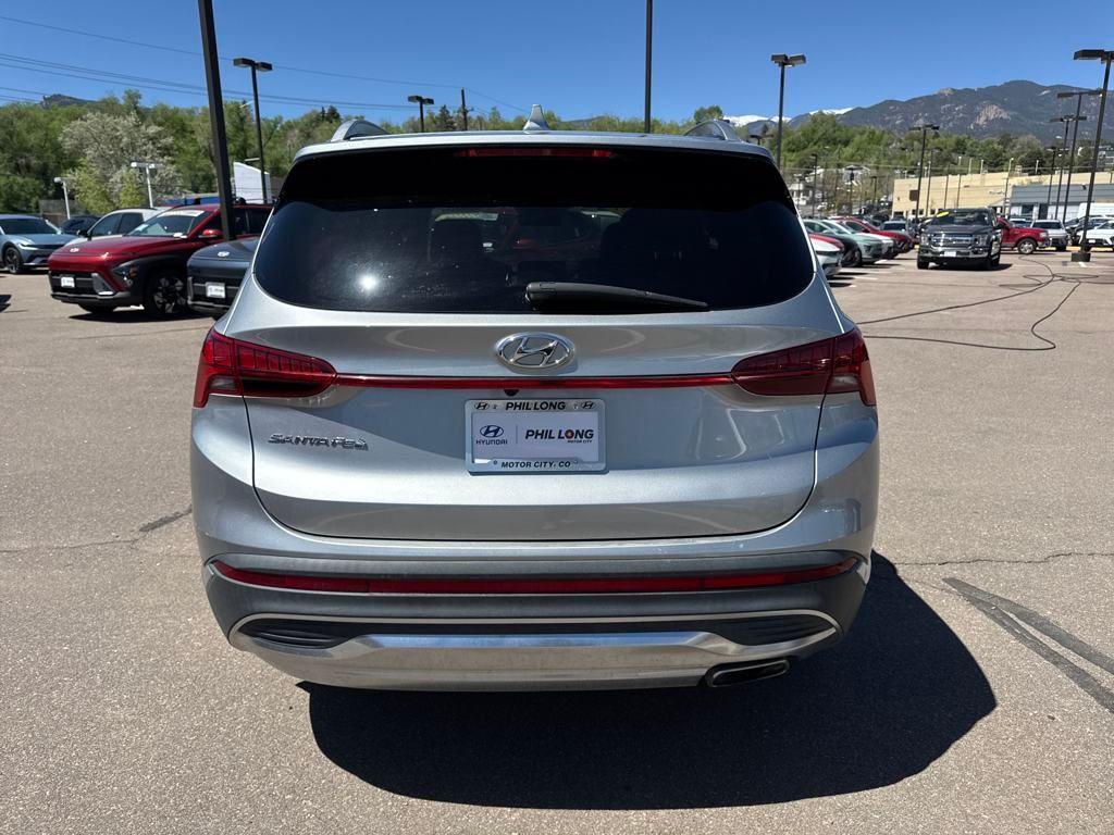 used 2021 Hyundai Santa Fe car, priced at $22,593