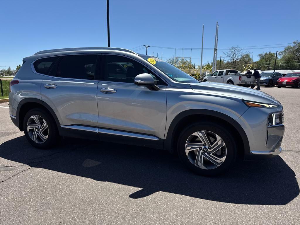 used 2021 Hyundai Santa Fe car, priced at $22,593