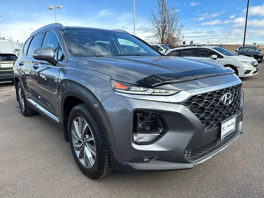 used 2019 Hyundai Santa Fe car, priced at $19,793