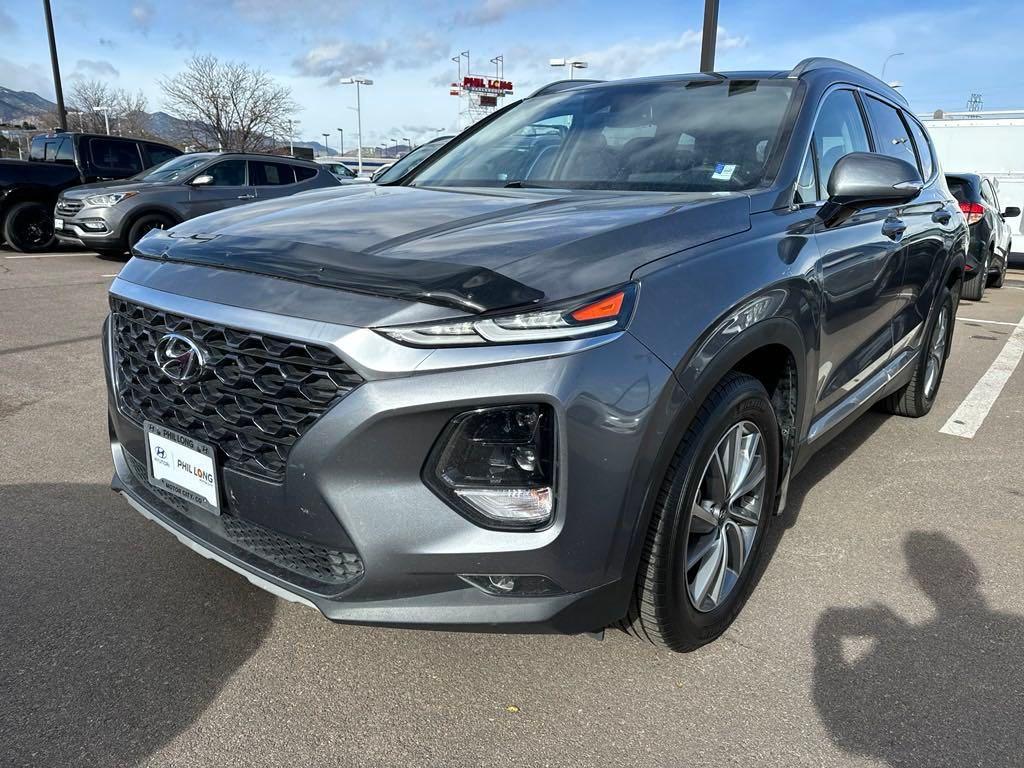 used 2019 Hyundai Santa Fe car, priced at $19,793