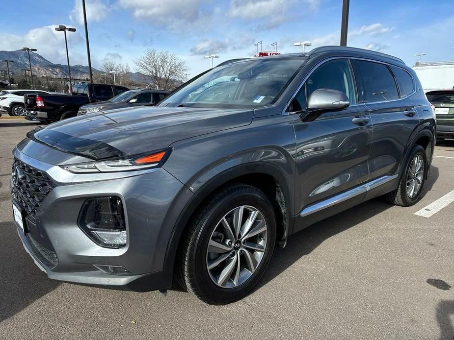 used 2019 Hyundai Santa Fe car, priced at $19,793