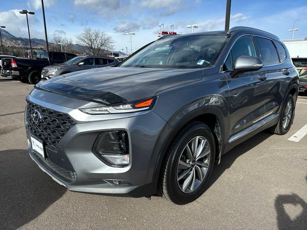 used 2019 Hyundai Santa Fe car, priced at $19,793