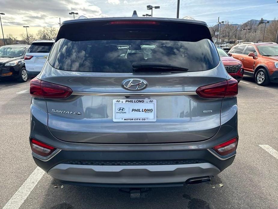 used 2019 Hyundai Santa Fe car, priced at $19,793