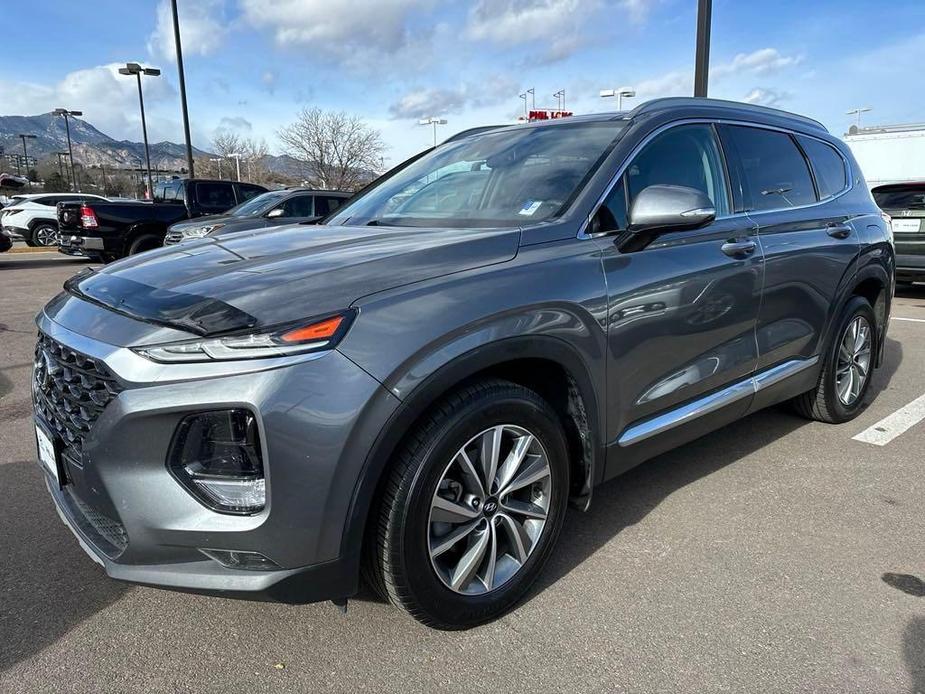 used 2019 Hyundai Santa Fe car, priced at $19,793