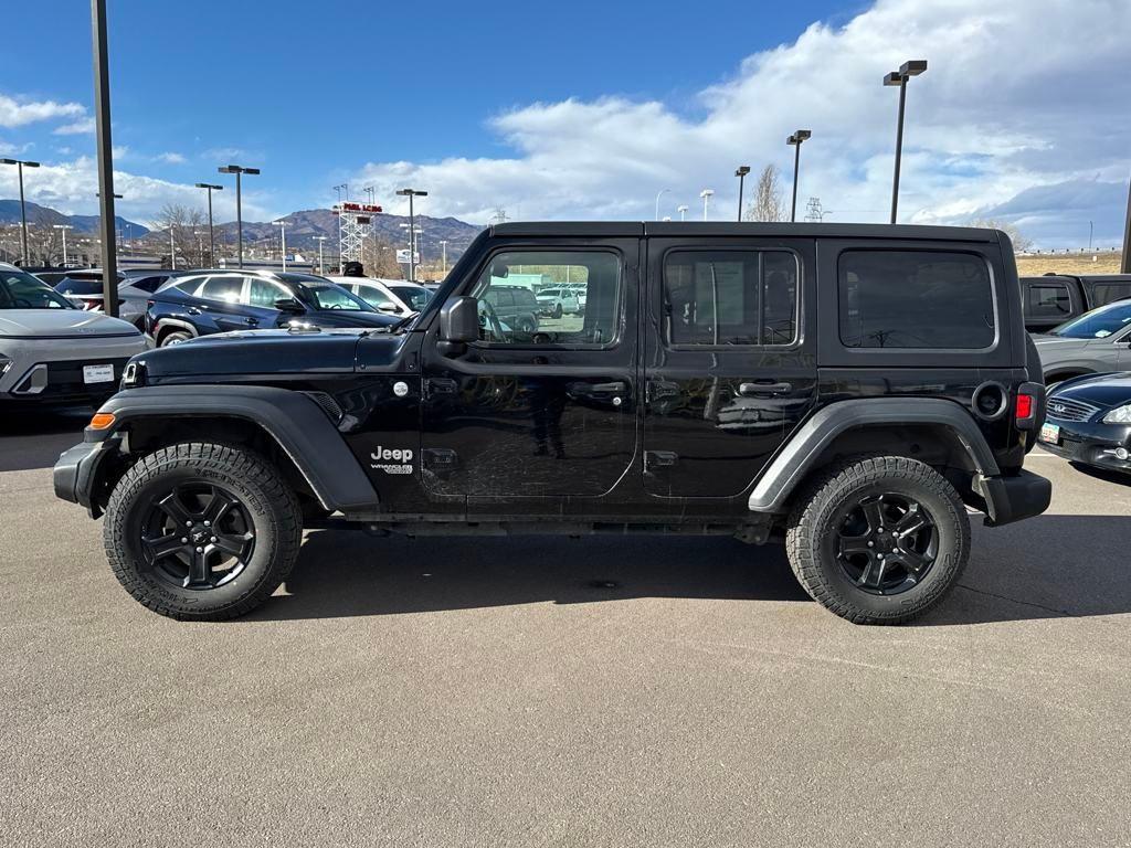 used 2018 Jeep Wrangler Unlimited car, priced at $22,989