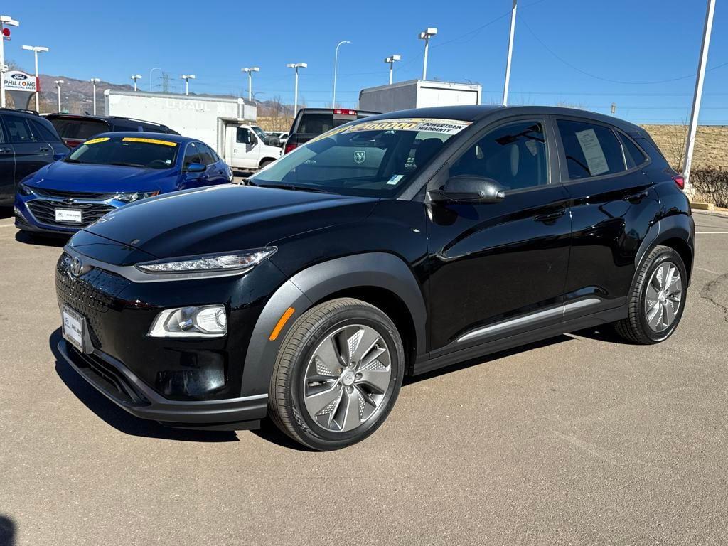 used 2021 Hyundai Kona EV car, priced at $20,586