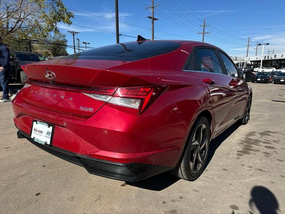 used 2023 Hyundai Elantra HEV car, priced at $22,294