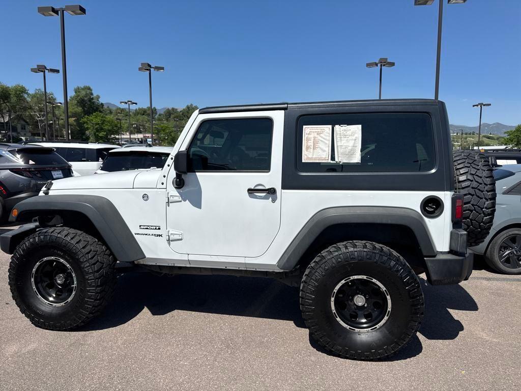 used 2018 Jeep Wrangler JK car, priced at $17,992
