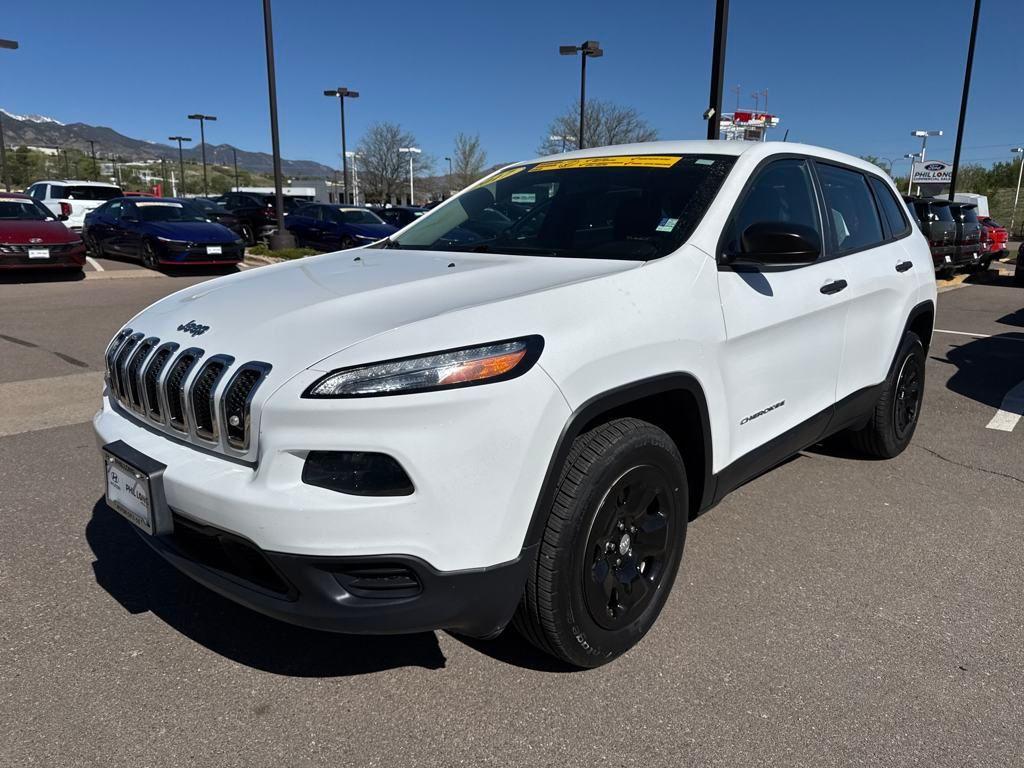 used 2017 Jeep Cherokee car, priced at $16,889