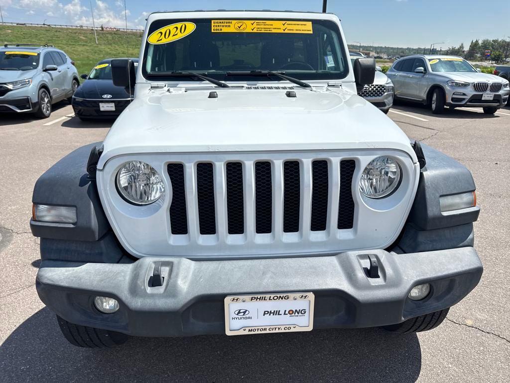 used 2020 Jeep Wrangler Unlimited car, priced at $25,989