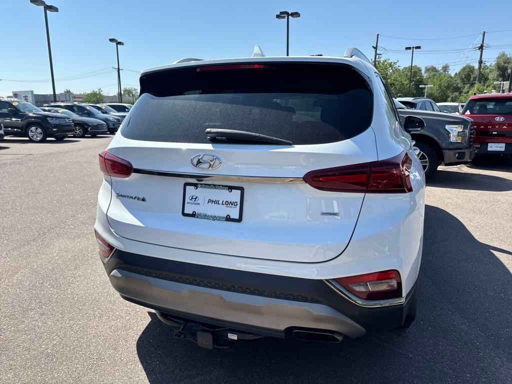 used 2020 Hyundai Santa Fe car, priced at $19,989