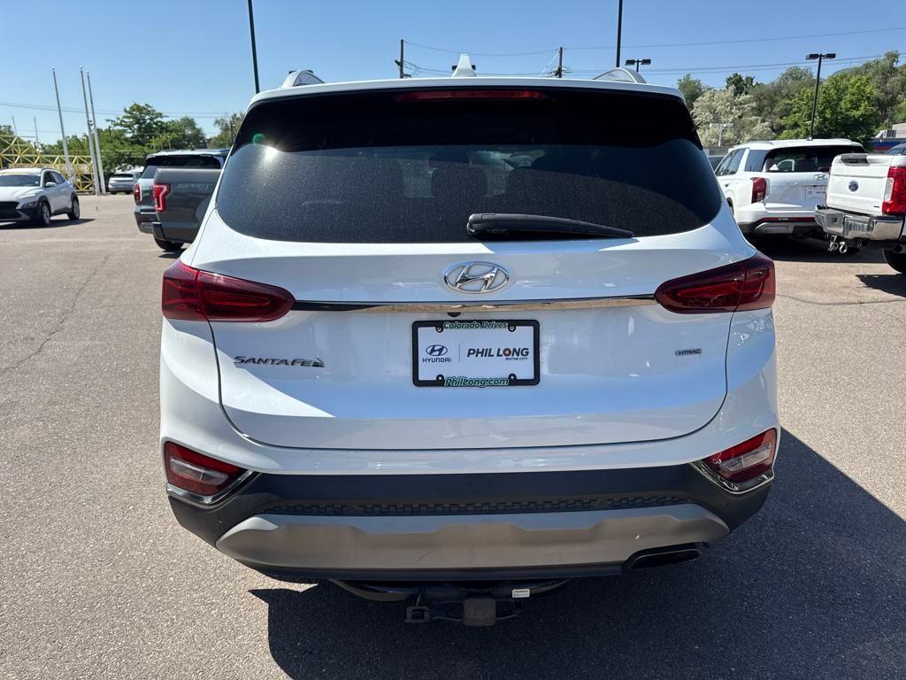 used 2020 Hyundai Santa Fe car, priced at $19,989