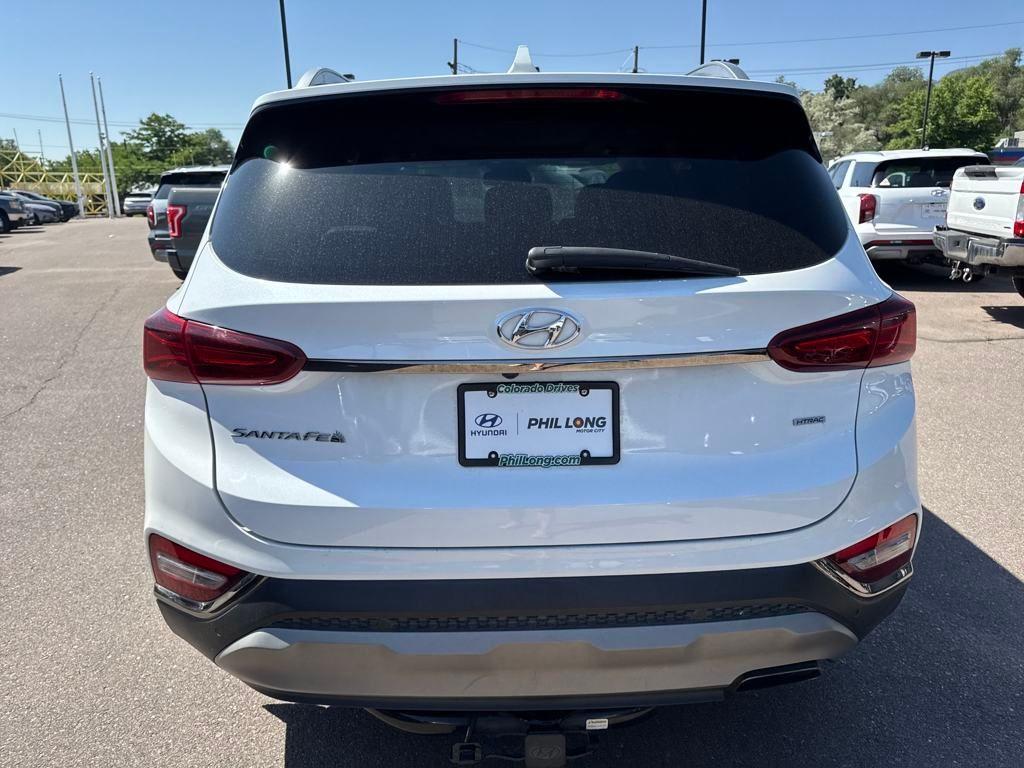 used 2020 Hyundai Santa Fe car, priced at $19,989