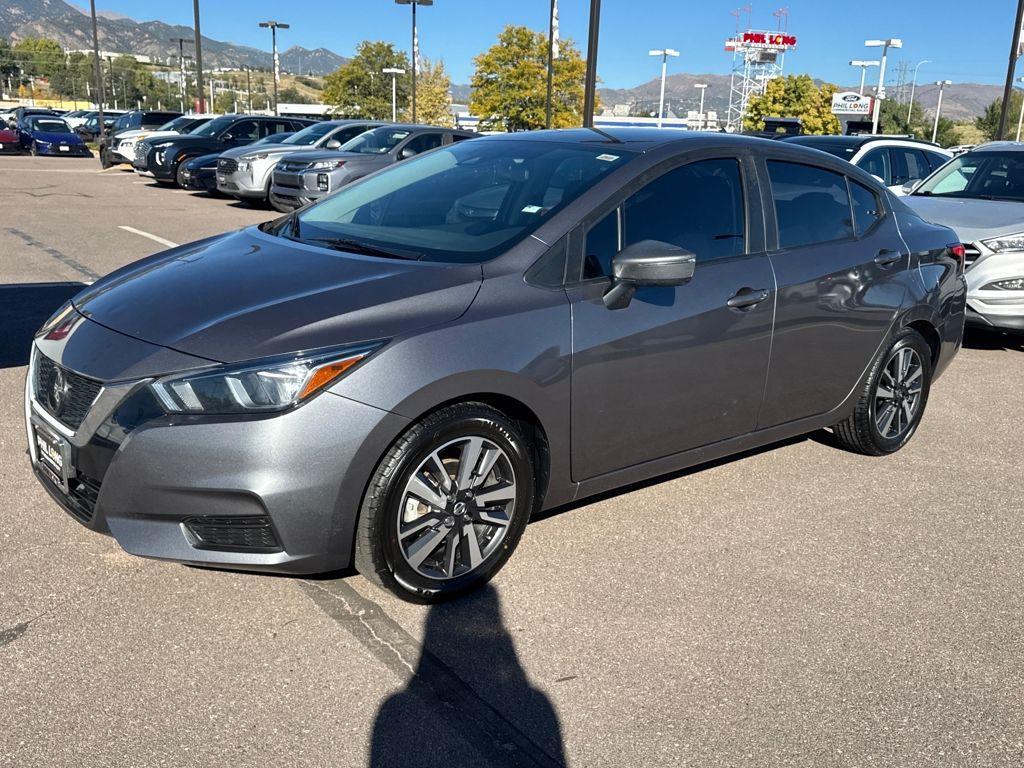 used 2021 Nissan Versa car, priced at $14,289