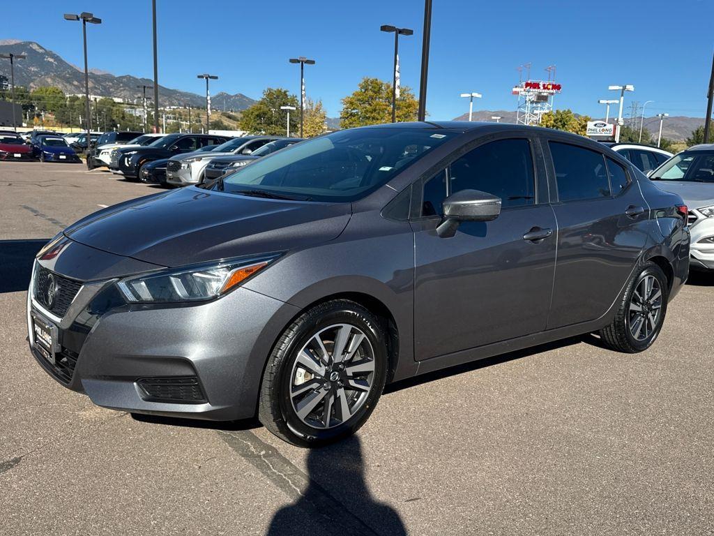 used 2021 Nissan Versa car, priced at $14,289