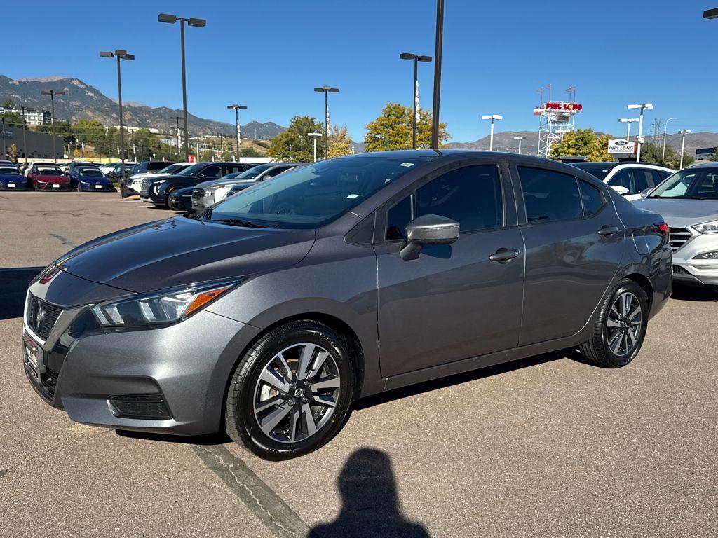 used 2021 Nissan Versa car, priced at $14,289