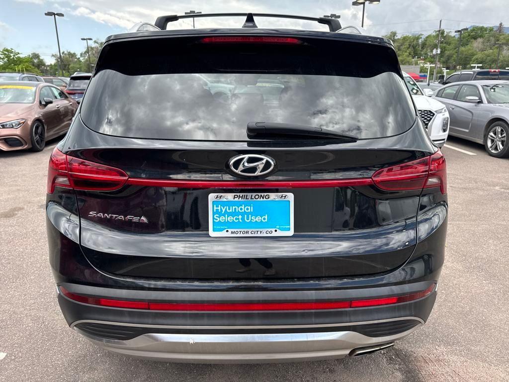 used 2022 Hyundai Santa Fe car, priced at $19,889