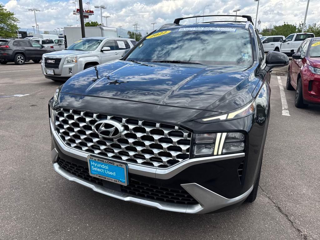 used 2022 Hyundai Santa Fe car, priced at $19,889