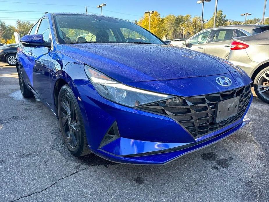 used 2021 Hyundai Elantra car, priced at $17,286