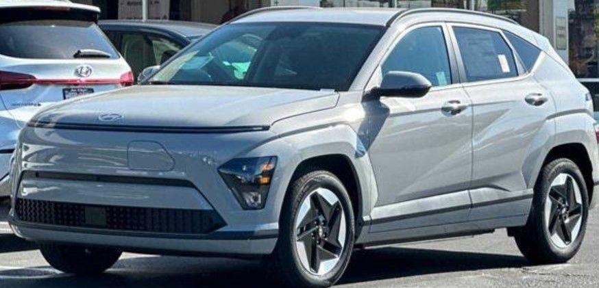 new 2025 Hyundai Kona EV car, priced at $39,855