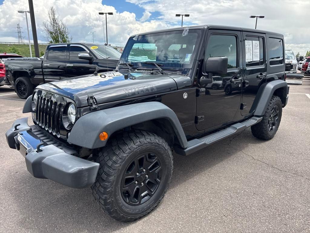 used 2016 Jeep Wrangler Unlimited car, priced at $17,989