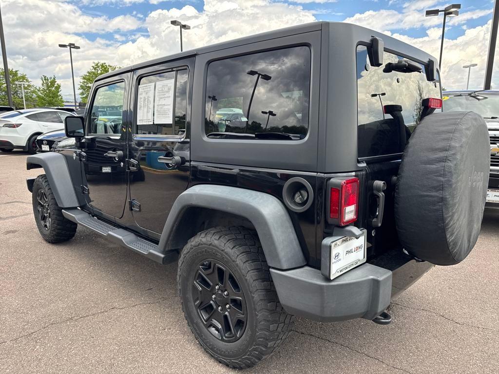 used 2016 Jeep Wrangler Unlimited car, priced at $17,989