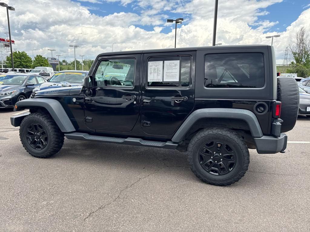 used 2016 Jeep Wrangler Unlimited car, priced at $17,989