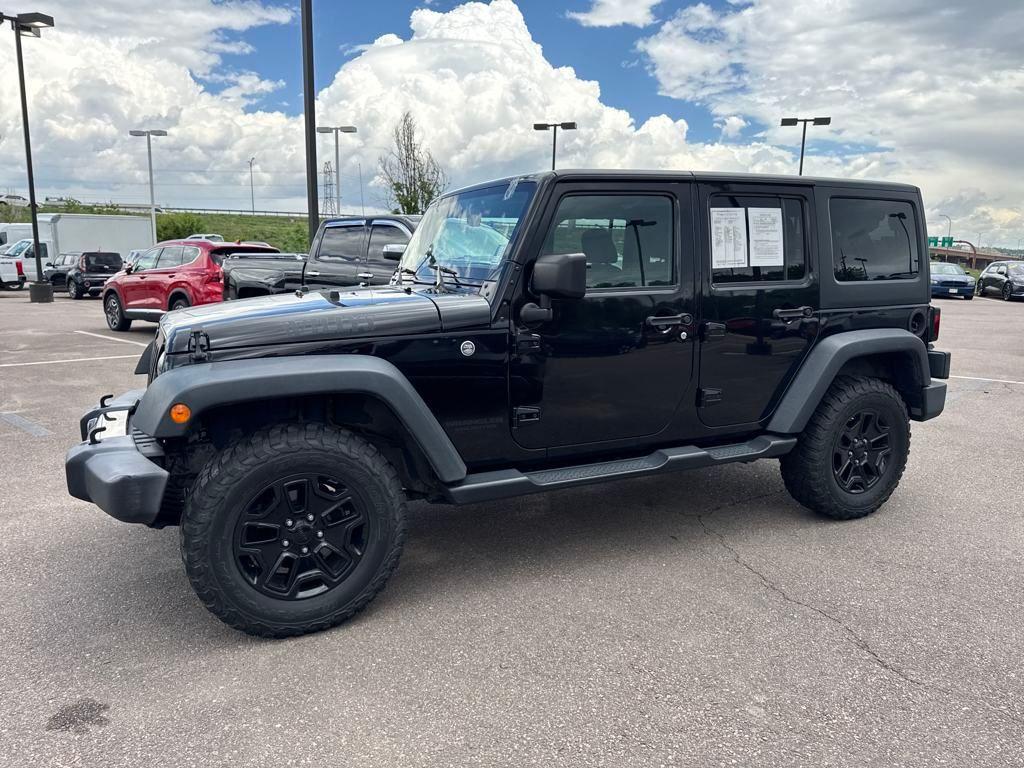 used 2016 Jeep Wrangler Unlimited car, priced at $17,989