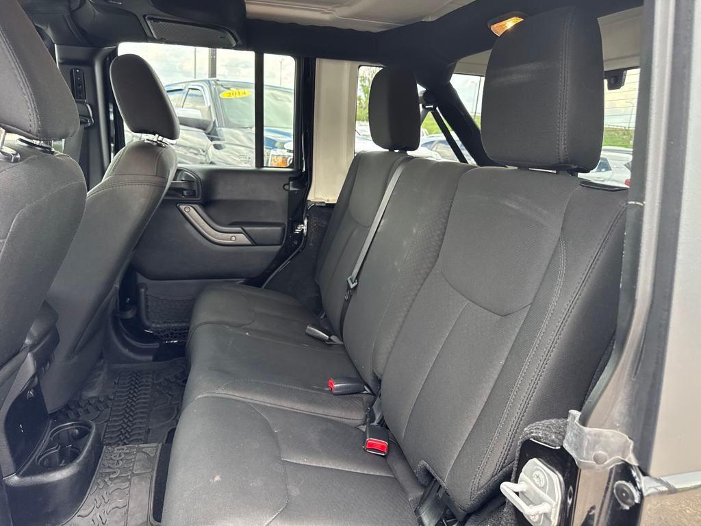 used 2016 Jeep Wrangler Unlimited car, priced at $17,293