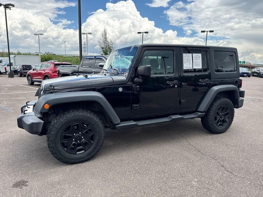 used 2016 Jeep Wrangler Unlimited car, priced at $17,989