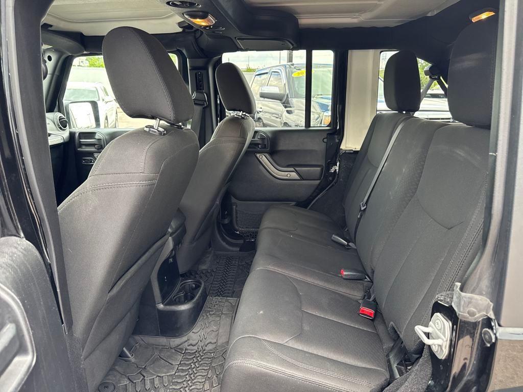 used 2016 Jeep Wrangler Unlimited car, priced at $17,293