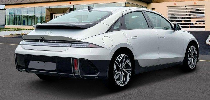 new 2025 Hyundai IONIQ 6 car, priced at $44,885