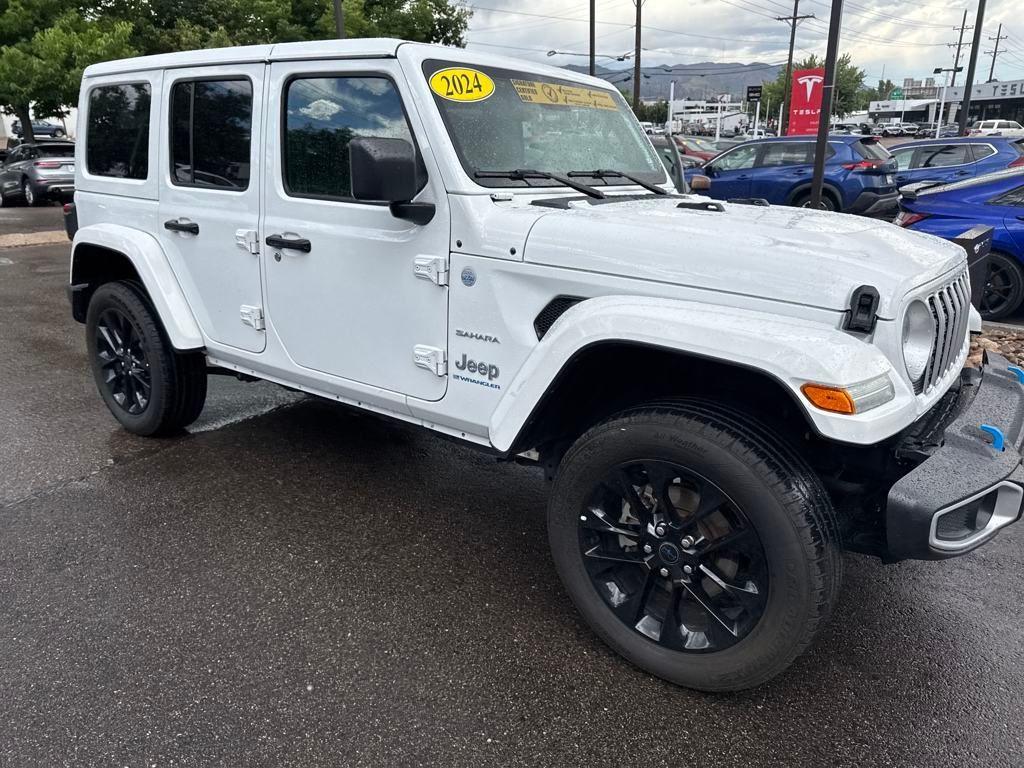 used 2024 Jeep Wrangler 4xe car, priced at $33,993