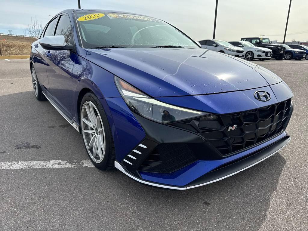 used 2022 Hyundai ELANTRA N car, priced at $25,989