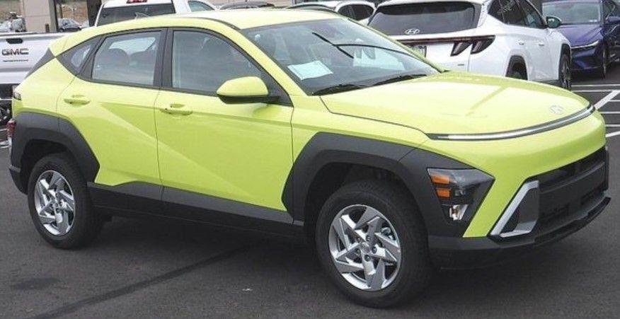 new 2025 Hyundai Kona car, priced at $25,385