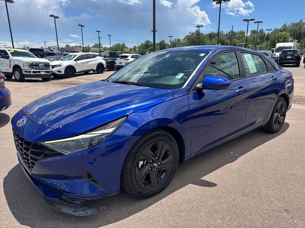 used 2021 Hyundai Elantra car, priced at $17,389
