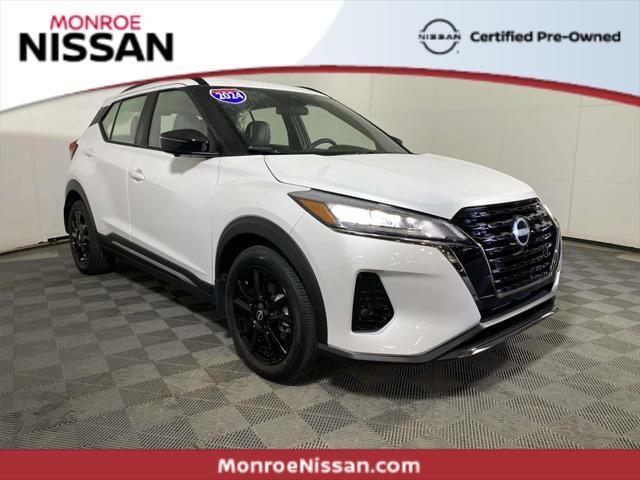 used 2024 Nissan Kicks car, priced at $22,900