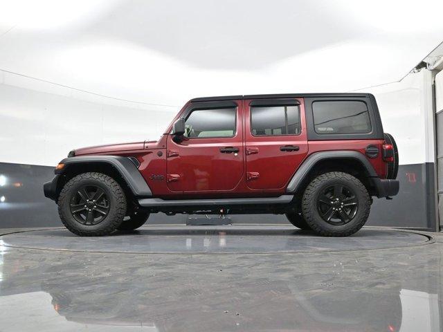used 2021 Jeep Wrangler Unlimited car, priced at $29,086
