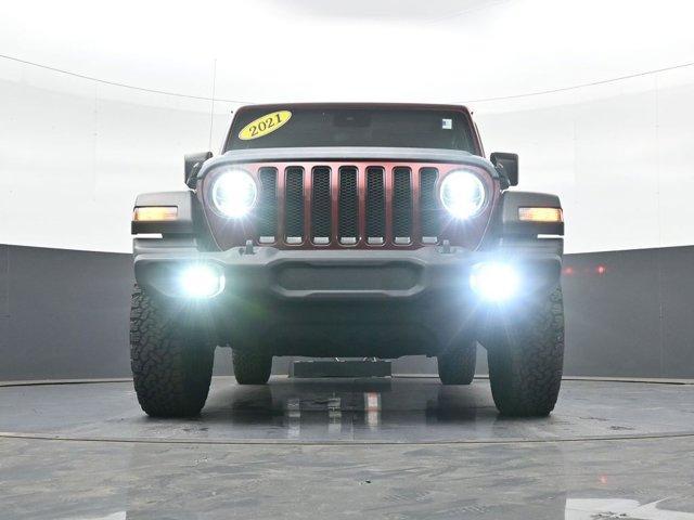 used 2021 Jeep Wrangler Unlimited car, priced at $29,086