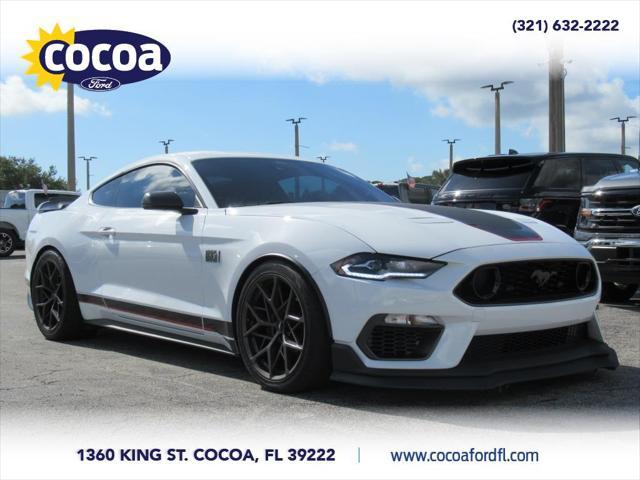 used 2021 Ford Mustang car, priced at $43,549