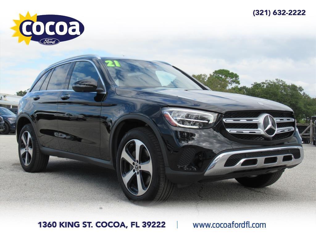 used 2021 Mercedes-Benz GLC 300 car, priced at $25,000