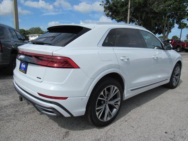 used 2021 Audi Q8 car, priced at $39,177
