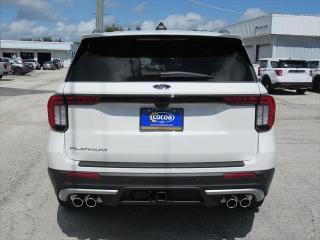 new 2025 Ford Explorer car, priced at $47,955