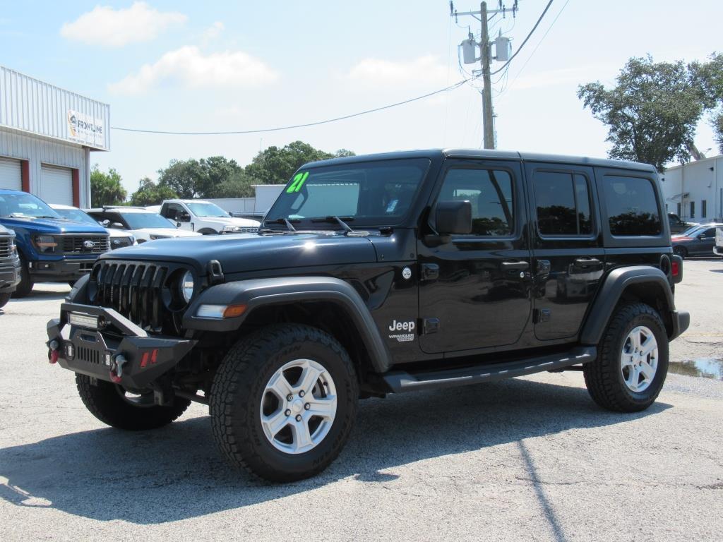 used 2021 Jeep Wrangler Unlimited car, priced at $24,750